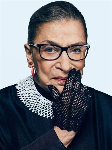 Ruth Bader Ginsburgs Lace Gloves Another Magazine Reader