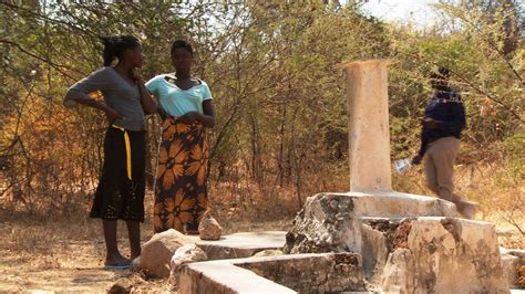 Borehole Gate Ghost Water Points Haunt Malawis Children Malawi