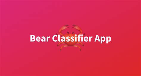 Bear Classifier App A Hugging Face Space By Ralphhara