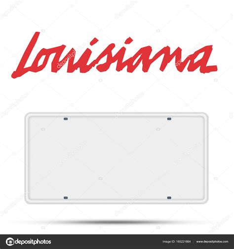Louisiana License Plate Logo Stock Photo By ©midnightboheme 165221864