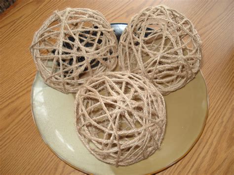 Karens Ideas Galore Decorative Twine Ball How To