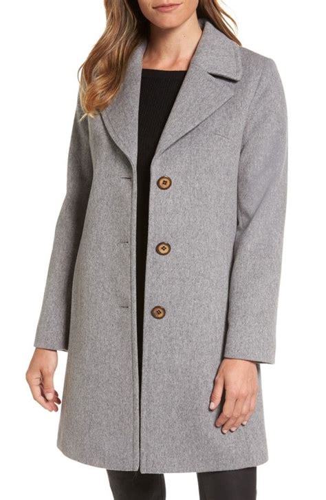 10 Grey Wool Coats Perfect For Fall Fashion Jackson Long Fleece