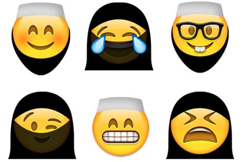 Muslim Emoji In Der App Tragen Smileys Kopftuch Oder Nikab Die Welt