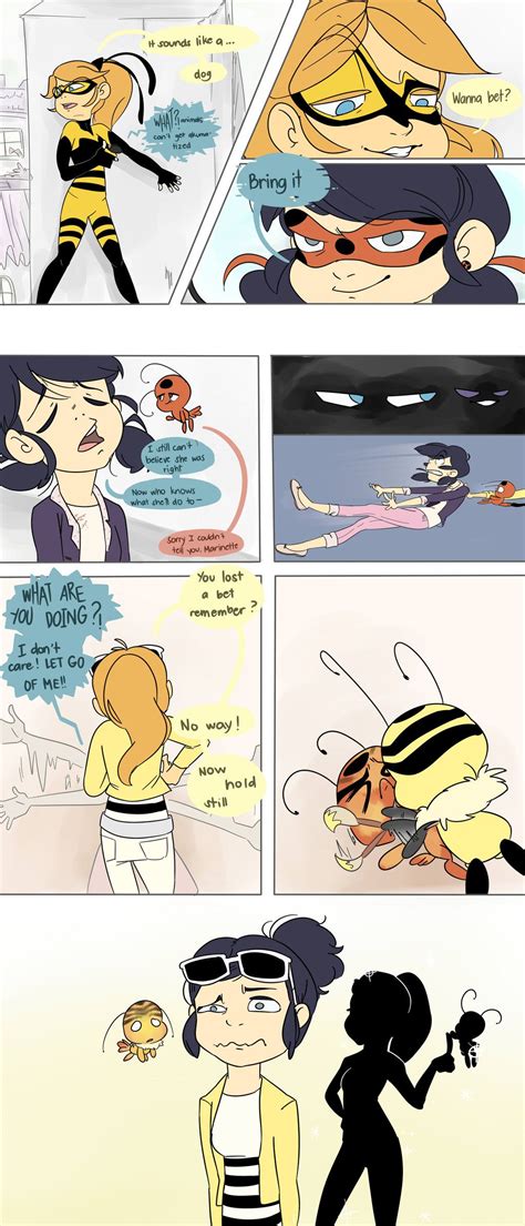 double the bees a miraculous ladybug comic by shizzome personagens ladybug desenho ladybug