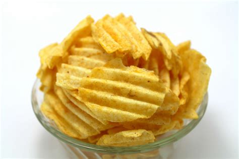 Delicious Potato Chips In Bowl Free Stock Photo Public Domain Pictures