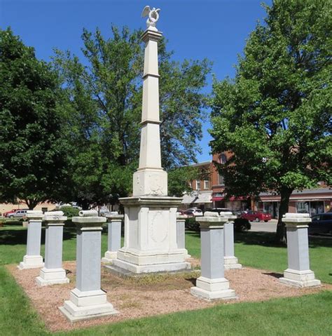 Grant County Civil War Monument Lancaster Wisconsin Flickr