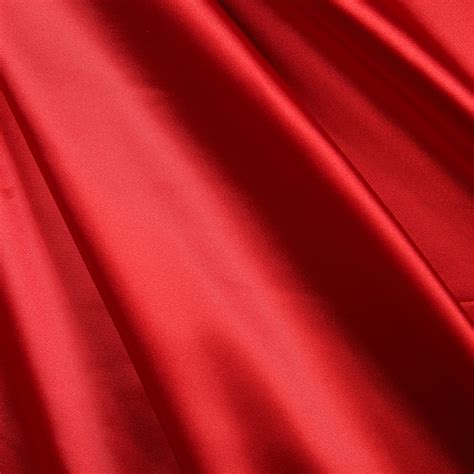 Stretch Satin Lining Scarlet Bloomsbury Square Dressmaking Fabric