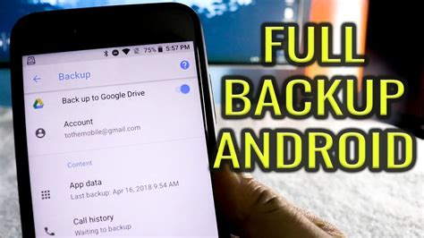 How To Take Full Backup Of Android Phone Complete Backup Images