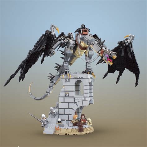 Fell Beast In 2020 Lego Dragon Lego Custom Minifigures Cool Lego