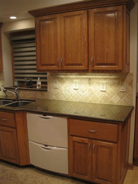 However, this material comes in various color options, so you can have an oak kitchen with color variations that give the space a classic appearance. Red Oak Kitchen Cabinets | kitchen inspiration | Pinterest | Cabinet Hardware, Hardware and Red Oak