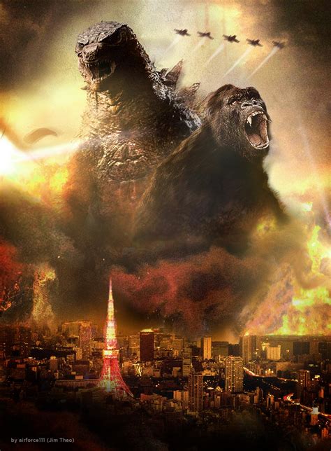 Download and use 2,000+ godzilla vs king kong 2020 poster stock photos for free. Godzilla vs King Kong Poster - Toho Kingdom