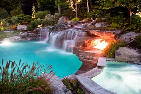 Amazing Design Modern Custom Outdoor Boulder Waterfall