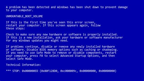 How To Fix Windows Xp Bsod Unmountablebootvolume Tutorial Youtube