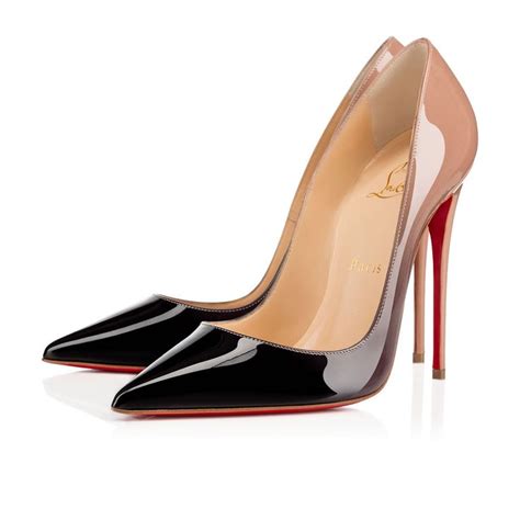 Artesur Christian Louboutin Pigalle Pumps Nude And Black Patent