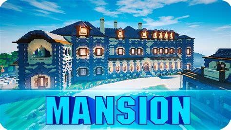 Minecraft Huge Mansion Cinematics And Walkthrough House Map W