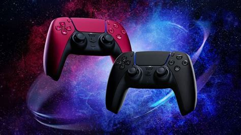 Sony Reveals Sexy Midnight Black And Cosmic Red Ps5 Controllers