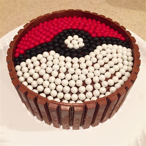 Pokemon Cake Three Layer Cake With A Whole In The Middle Place
