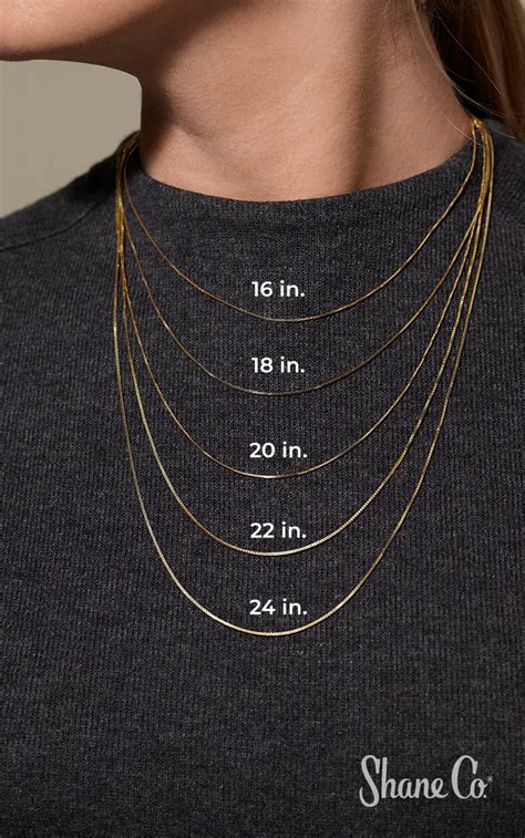 Choosing The Right Necklace Length The Loupe Shane Co