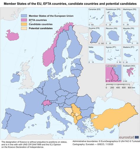 Member States Of The Eu Efta European Free Trade Association