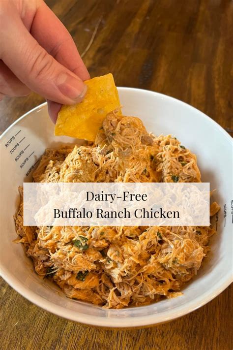 Instant Pot Dairy Free Buffalo Ranch Chicken Fearless Faithful Mom