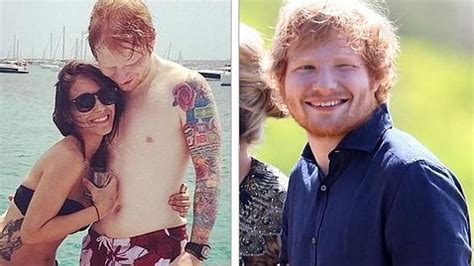 Single Ed Sheeran ‘looked Like He Was About To Cry Confirming His Split With Athina Andrelos