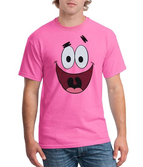 Spongebob Squarepants Spongebob Patrick Star Face T Shirt