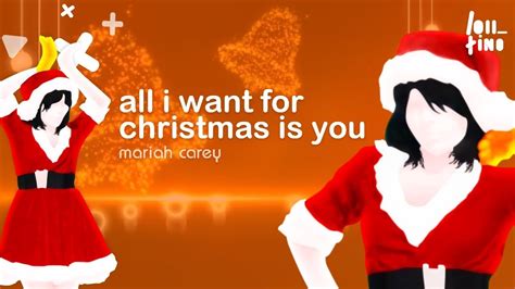 just dance 2024 all i want for christmas by mariah carey fanmade acordes chordify