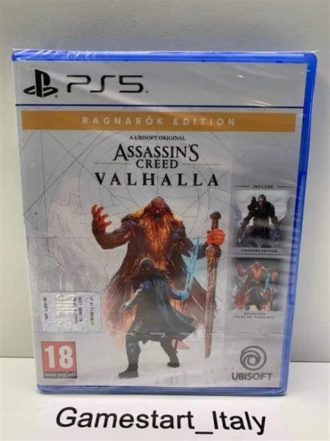 ASSASSIN S CREED VALHALLA Ragnarok Edition Sony Ps Nuovo Sigillato