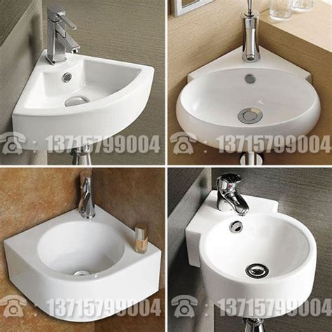 Triangle Wash Basin Small Apartment Washbasin Corner Sink Mini Hanging