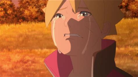 Boruto Crying After Naruto Hugs Kawaki Youtube