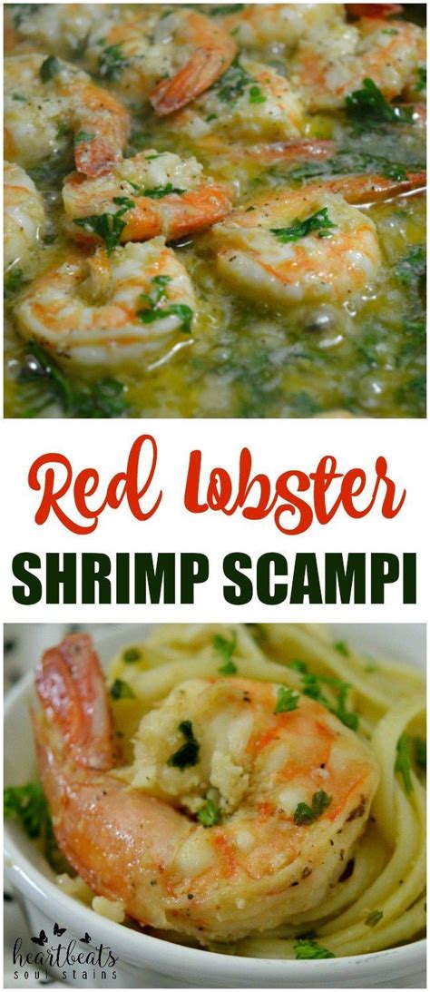 Place shrimp in a baking dish, pour the garlic butter wine sauce over them, and top with breadcrumbs. Red Lobster Shrimp Scampi Recipe | Heartbeats~ Soul Stains ...