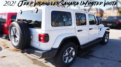 2022 Jeep Wrangler Unlimited Sahara White