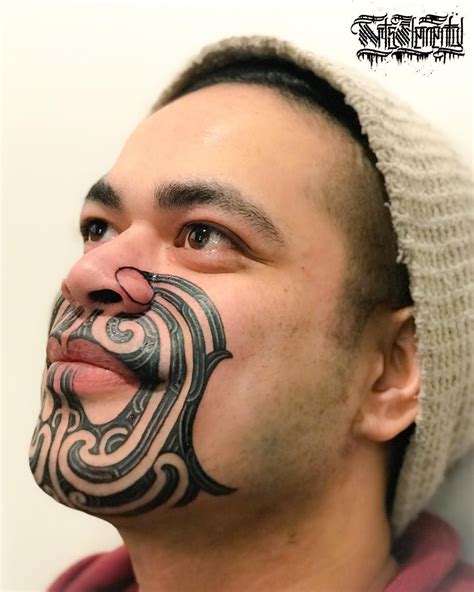 New Zealand Culture Maori Face Tattoos