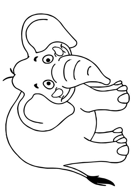 45 disegni di elefanti da colorare pianetabambini it