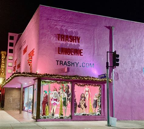 Pink Thing Of The Day Trashy Lingerie Store Exterior The Worley Gig