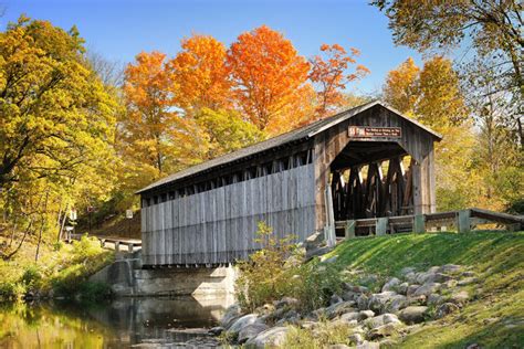 Beautiful Covered Bridges From Michigan To Oregan Iconic Life