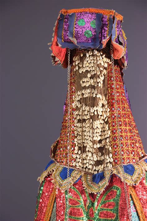 Egungun Costume 14096 African Textile Vaudou Tribal Art