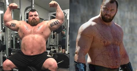 British Powerlifter Eddie Hall Beat The Mountain From Game Of Thrones
