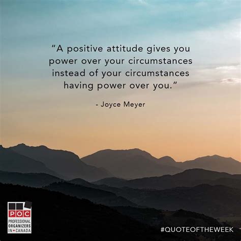 A Quote From Joyce Mayer On The Power Of Your Circumstances And Having Power Over You