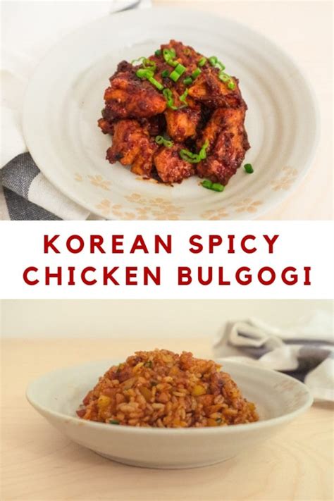 This recipe for chicken bulgogi is definitely a keeper. Spicy Chicken Bulgogi | chopsticks and flour