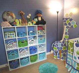 Wooden toy box with wheels. Make Your Own Baby Nursery Storage Systems Using Baskets ...