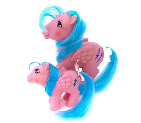 G1 My Little Pony Firefly And Baby Firefly Complete Lot Set Etsy