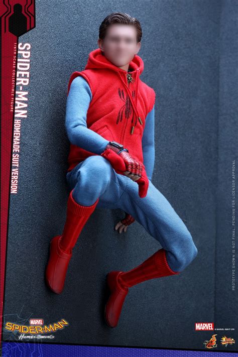 Hot Toys Spider Man Homecoming Homemade Suit Figure Pre Order Marvel