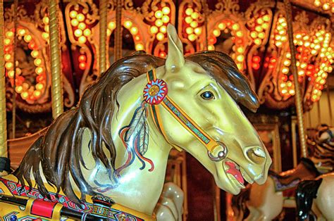 Vintage Carousel Horse No 5 Photograph By Mike Martin Fine Art America