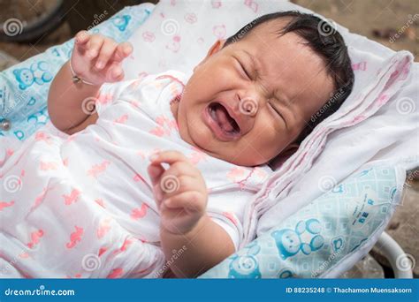 Cute Baby Crying Stock Photo Image Of Babies Infant 88235248