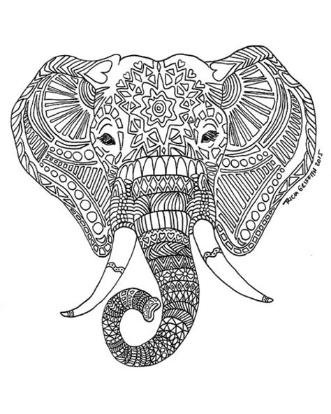 Get This Free Difficult Animals Coloring Pages For Grown Ups Ew47
