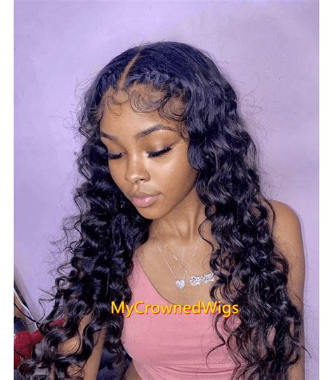 Brazilian Virgin Beyonce Wave Bleached Knots Full Lace Wig Mcw004 My Crowned Wigs