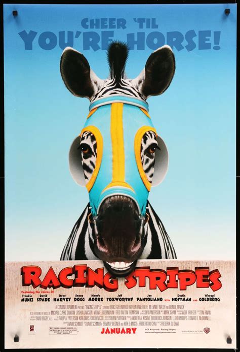 Racing Stripes 2005 Original One Sheet Movie Poster 27 X 40