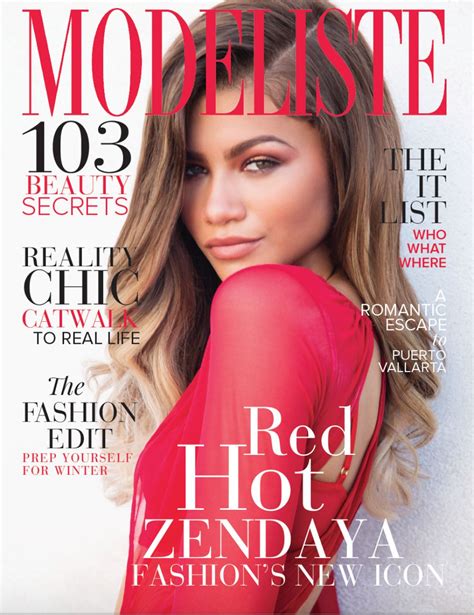 Zendaya Coleman In Modeliste Magazine November 2015 Issue Hawtcelebs