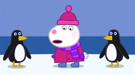 Peppa Pig Plays With Penguins At The South Pole Youtube